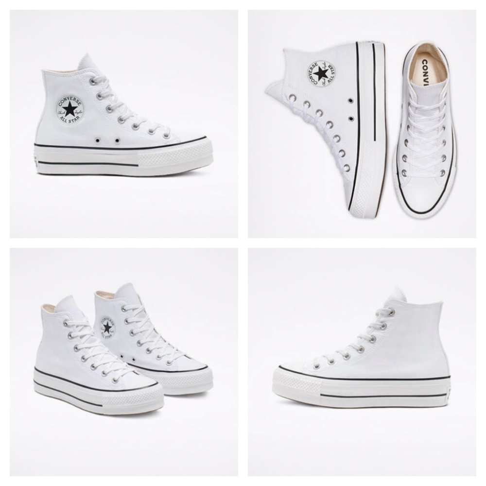 Platform high top converse